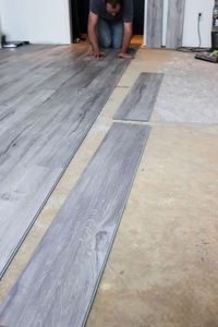 Transforming a Space by Installing Vinyl Plank Flooring