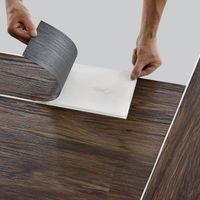 neu_holz Vinylboden, antibakteriell, &raquo;Vanola&laquo; Vinyl Laminat Selbstklebend 0,975 m&sup2; Smoked Oak